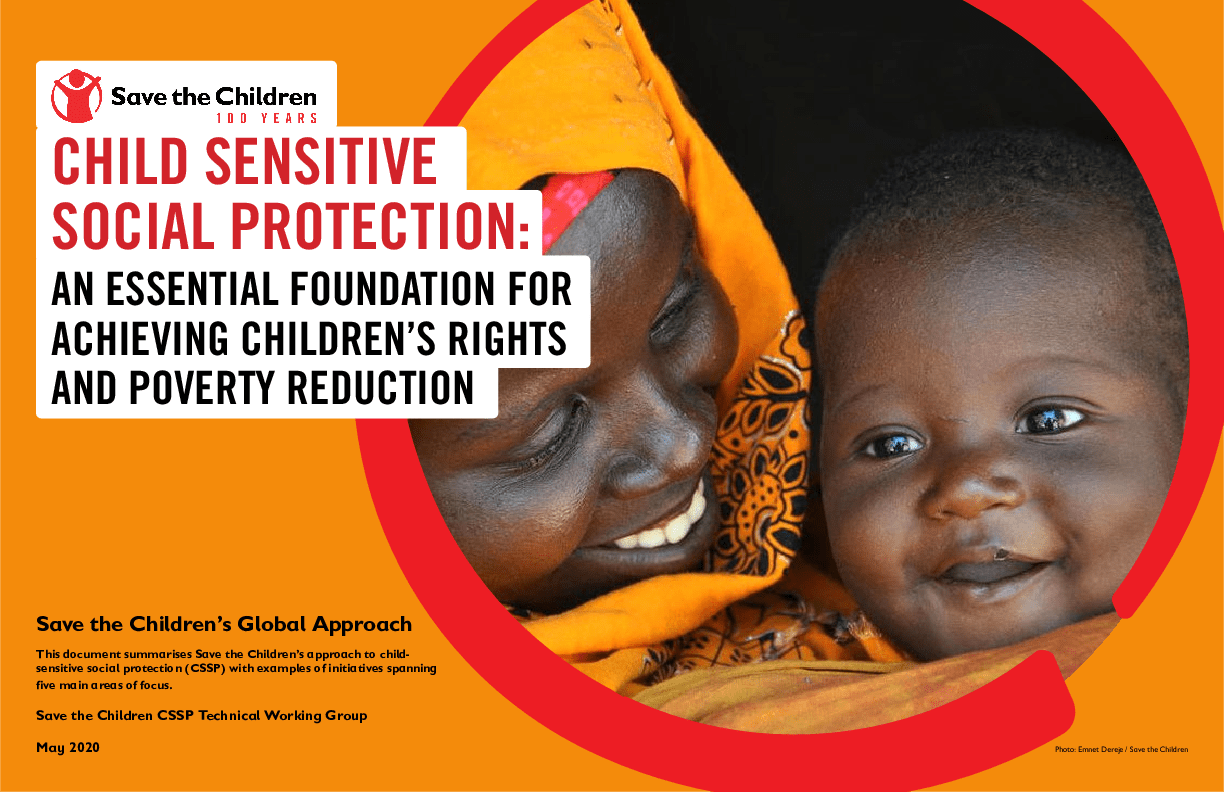 Save the Children Global Child Sensitive Social Protection Approach